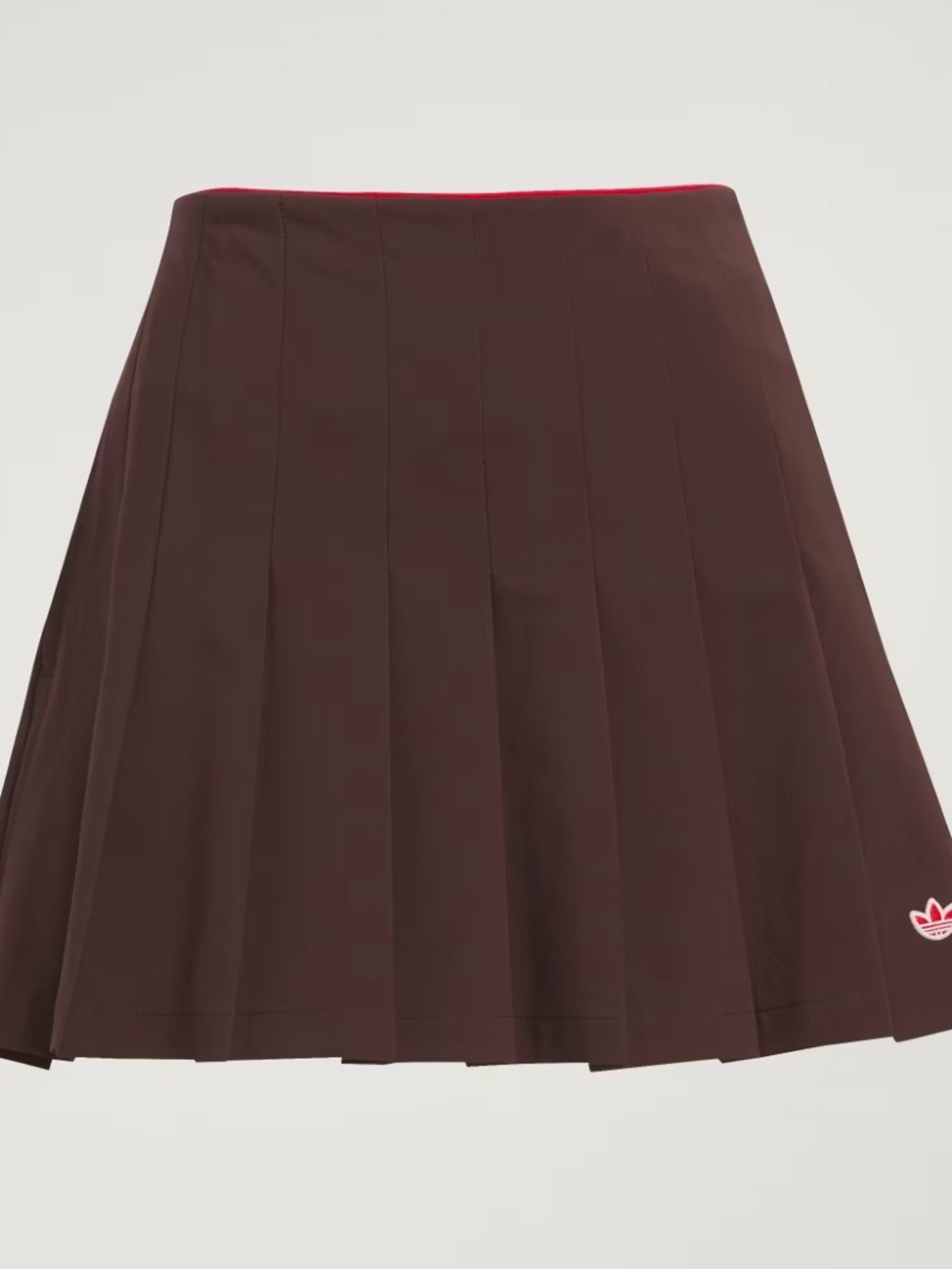 Adidas Women’s Brown Pleated Tennis Skort - Picture 6 of 6